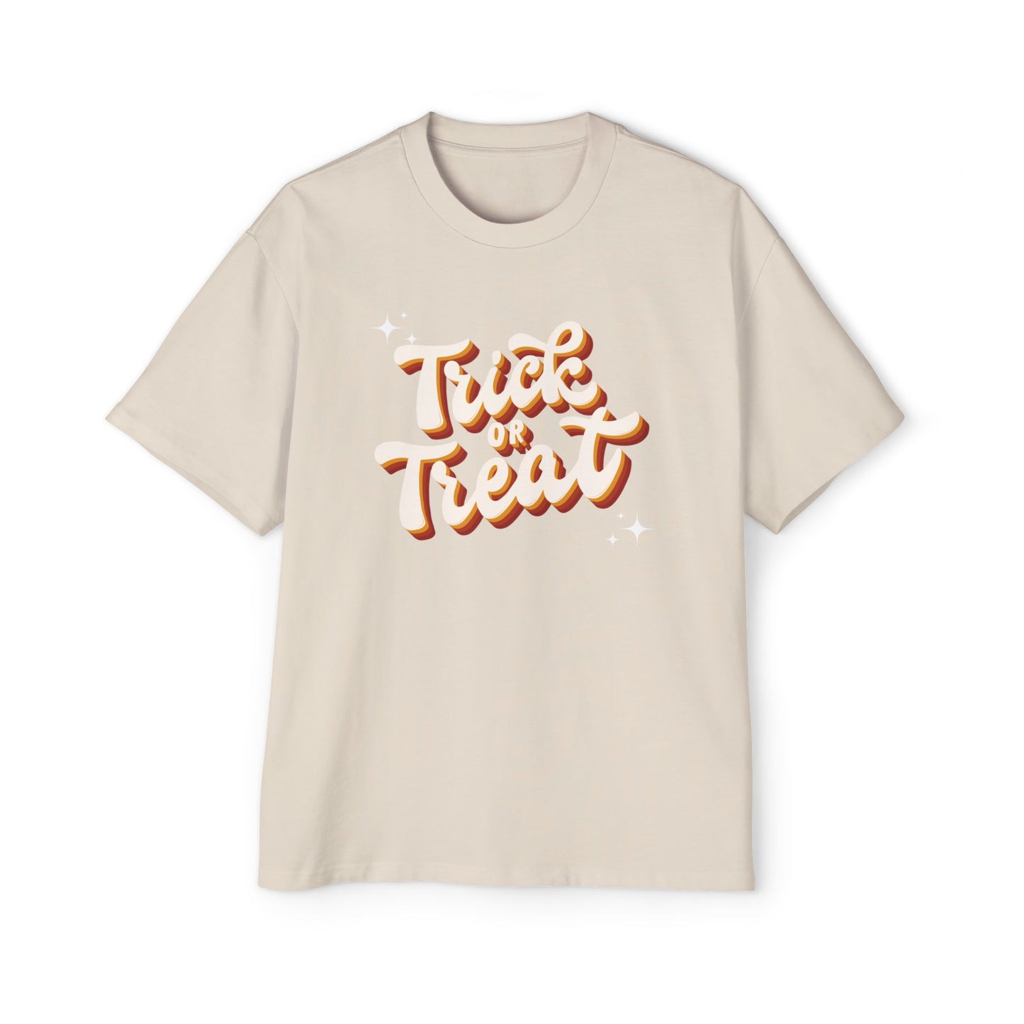 Halloween Oversized Tee - Trick or Treat Tshirt