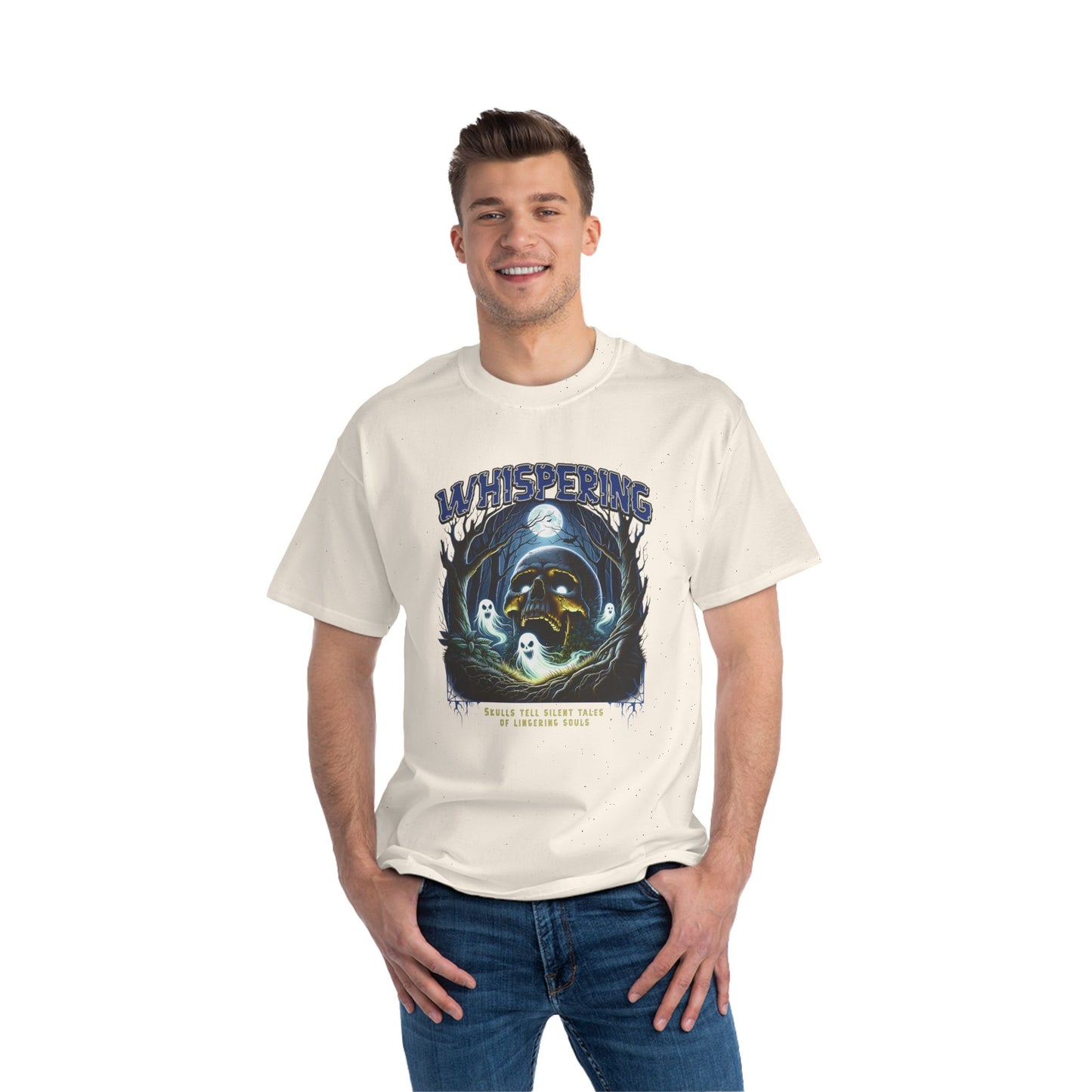 Short-Sleeve T-Shirt Whispering Tshirt for Halloween