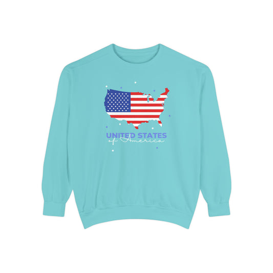 USA Flag Sweatshirt