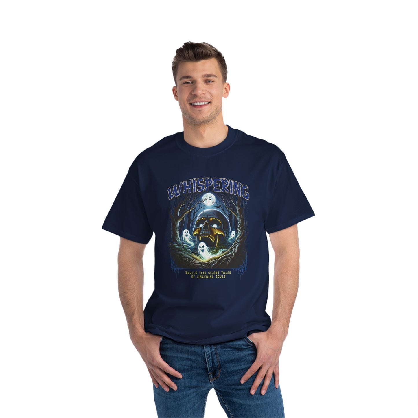 Short-Sleeve T-Shirt Whispering Tshirt for Halloween