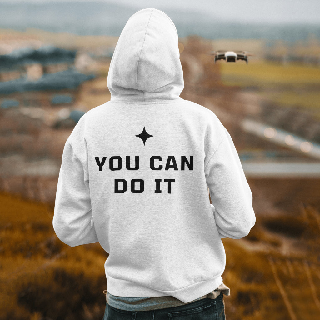 Don't Quit You Can Do It Unisex Pullover Hoodie